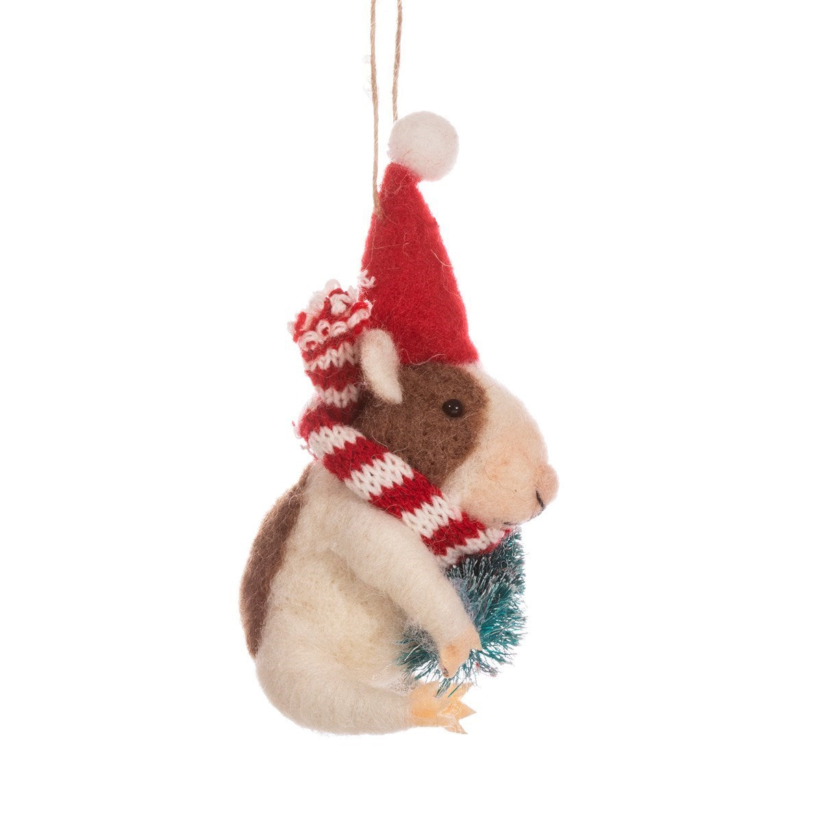 🎅Funny Felt Decoration with Christmas Hat