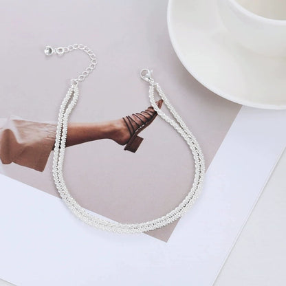 🎁Last Day Promotion 49% OFF🔥Dainty Layered Anklet For Women