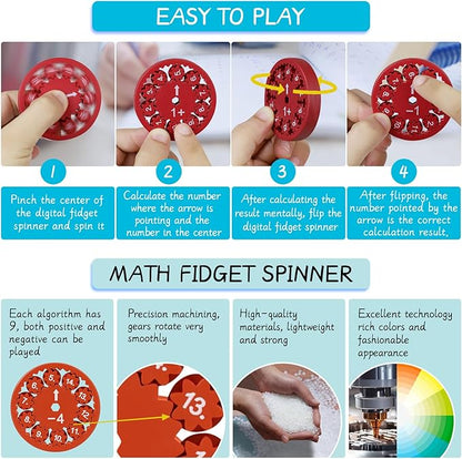 2025 New Math Fidget Spinners