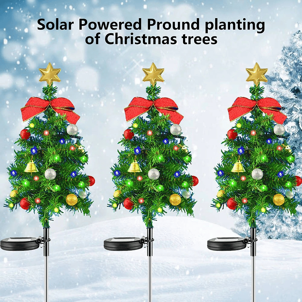 🔥Last Day 45% OFF - 🎄2024 New Sale: Solar Powered Christmas Tree
