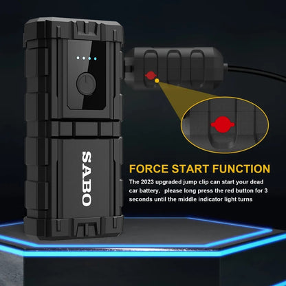 A68 Car Battery Jump Starter 1000A Peak Battery Capacity