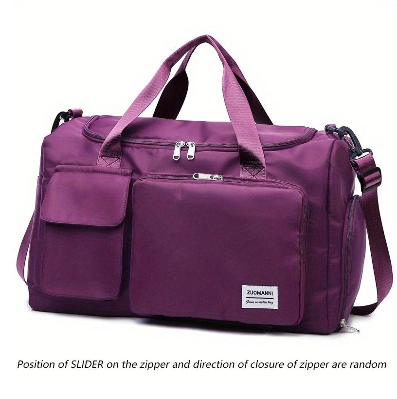 Premium Weekender – Spacious Travel & Gym Duffle with Shoe Storage