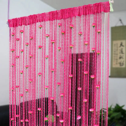 🌹Rose Thread Door Curtain