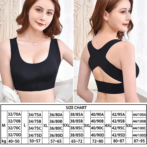 😍Posture Correcting Front Buckle Bra
