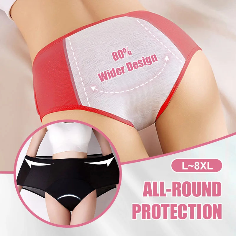 🔥Last DayBuy 3 Get 2 Free🔥-2025 New Upgrade High Waist Leak Proof Panties✨