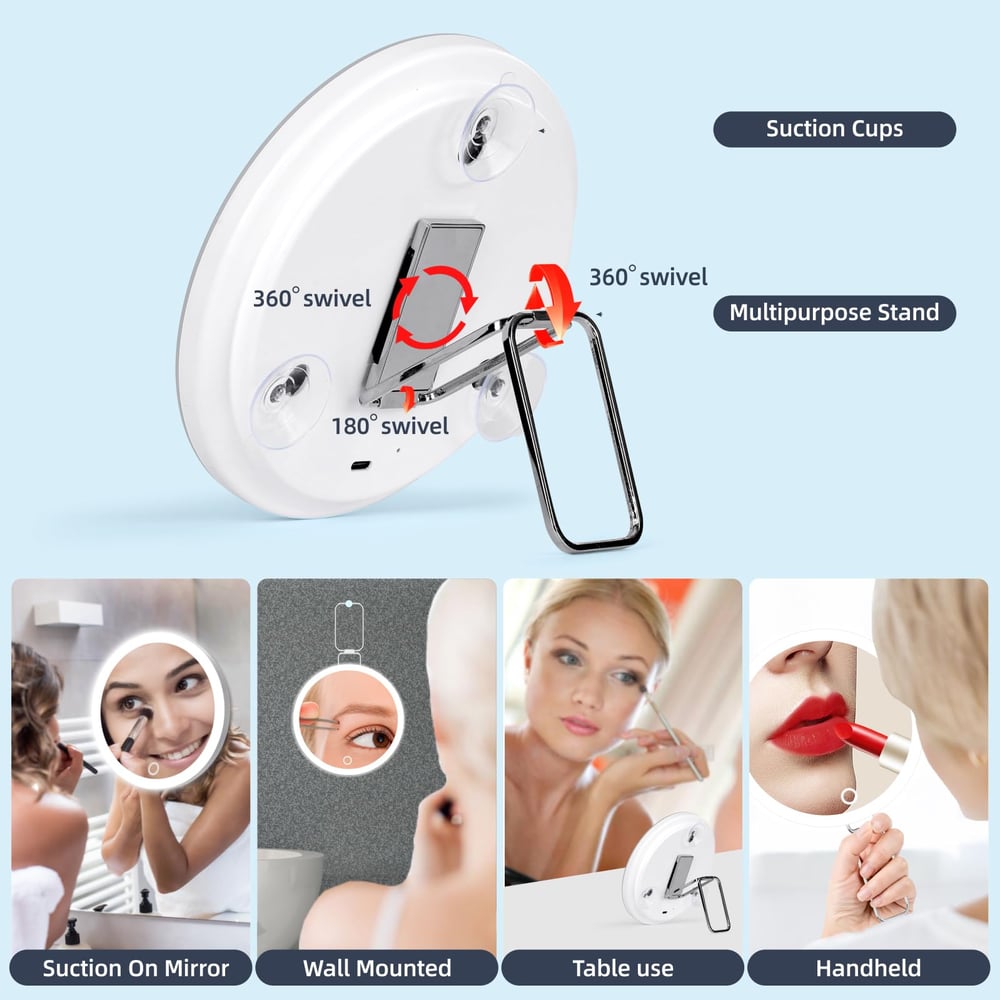Rechargeable Makeup Mirror