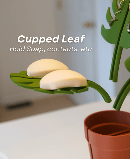 Mirror Monstera - Bathroom Organizer