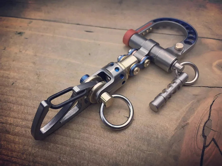 🔥Last Day 70% OFF🎁Handmade full metal cyberpunk keychain