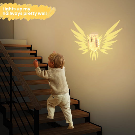 3D Animal Owl Wall Light