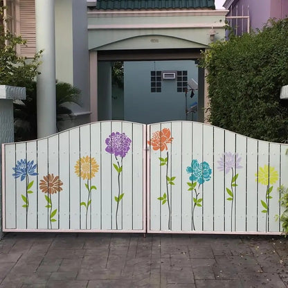 ✨LAST DAY 49% OFF💐Garden Fence Large Flower Stencils🌻DIY Decoration