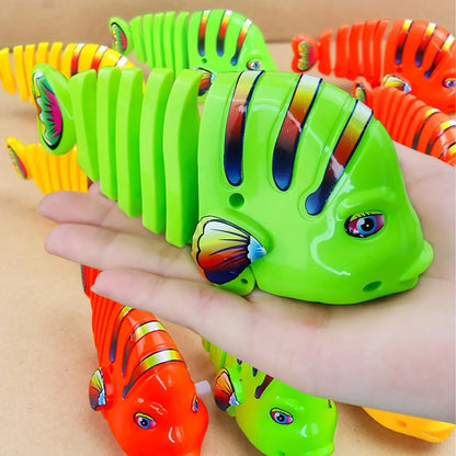Clockwork Swinging Cartoon Fish Toys