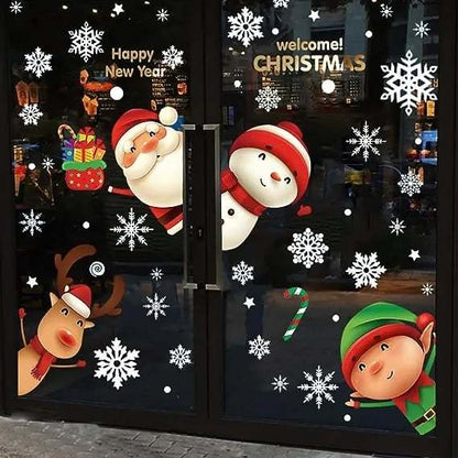🔥Hot Sale 50% OFF- ❄Christmas Window Clings