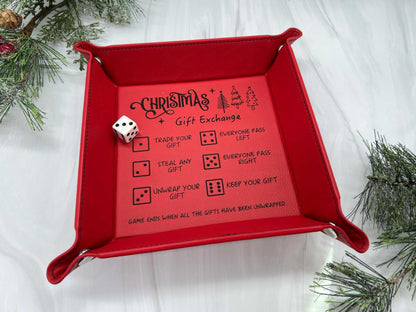 🎲Christmas Dice Tray for Gift Exchange Games🎁