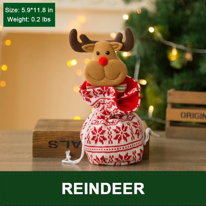 🌲Christmas Knitted Doll Gift Bags (BUY MORE SAVE MORE)