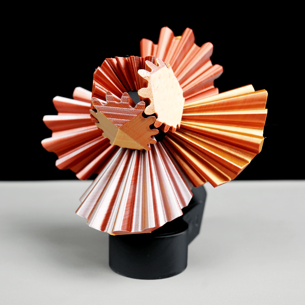 🔥3D Printed Electric Rotating Gear Ball