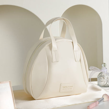 Multi-layered Shell-shaped Cosmetic Bag