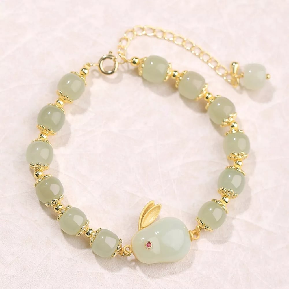 ⚡Last Day Promotion 49% OFF 💞--HETIAN JADE LUCKY BRACELET