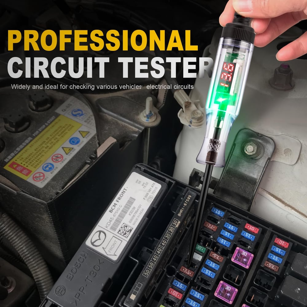 ⏰Last Day Promotion 49% OFF✨Heavy Duty 5-90V Digital LED Circuit Tester