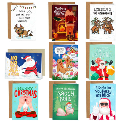 🎅Sleazy Greetings | 9 Worst Christmas Cards Ever Set😂