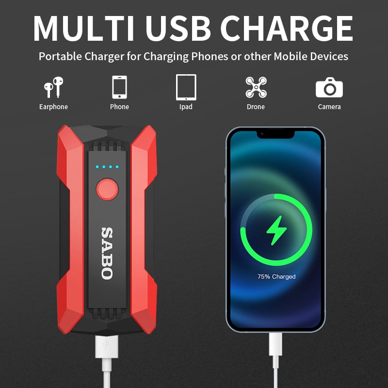 🔥Peak Jump Starter with Force Start Function