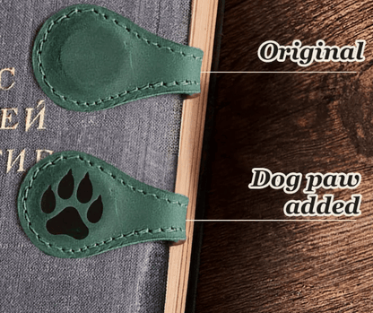 🔥Magnetic Leather Bookmark