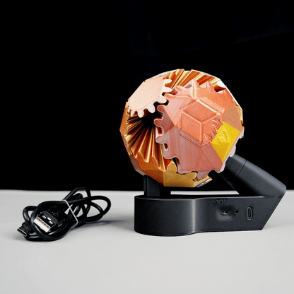🔥3D Printed Electric Rotating Gear Ball