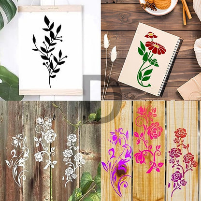 Sunflower🔥 Garden Fence Large Flower Stencils🌻DIY Decoration