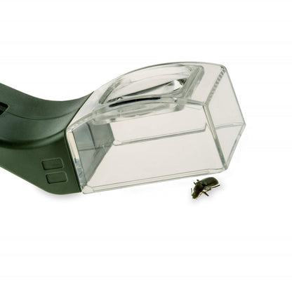 Quick-Release Bug Catching Tool and Magnifier