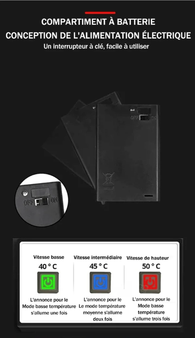 🧦Hot Sale🔥Unisex Heated Socks with Adjustable Temperature