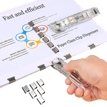 Reusable Portable Handheld Paper Clam Clip
