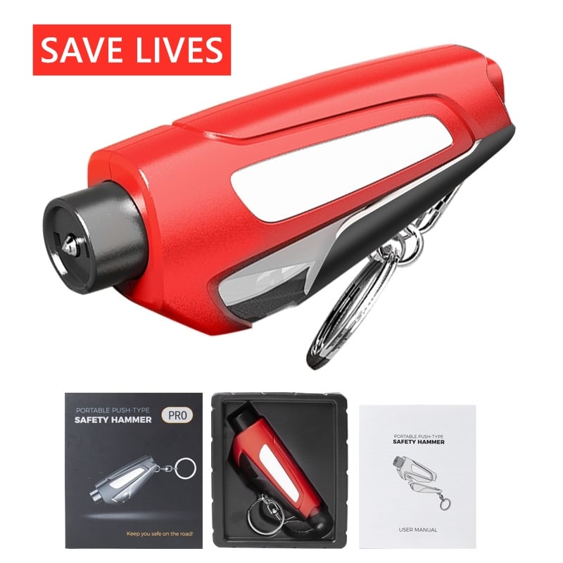 🔥2024 HOT SALE - 49% OFF🎁2-in-1 Emergency Window Breaker & Seatbelt Cutter