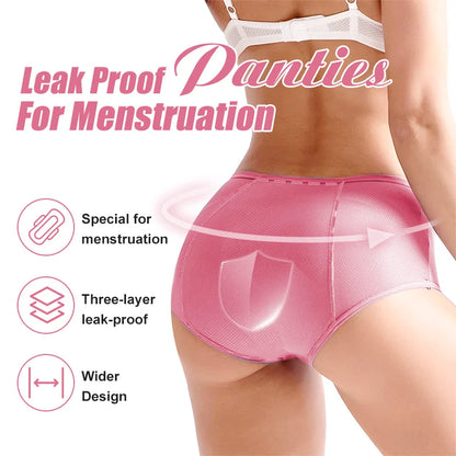 🔥Last DayBuy 3 Get 2 Free🔥-2025 New Upgrade High Waist Leak Proof Panties✨