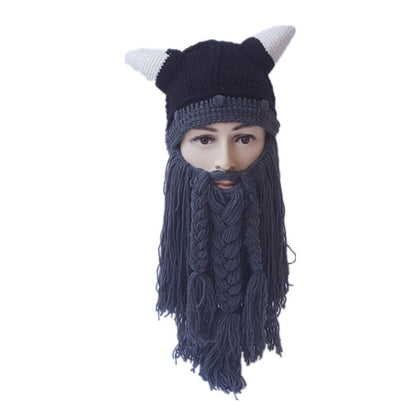 🎄Christmas Promotion 30% Off - Viking Warrior Handmade Woolen Hat
