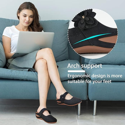 Women's Massage Wedge Mules