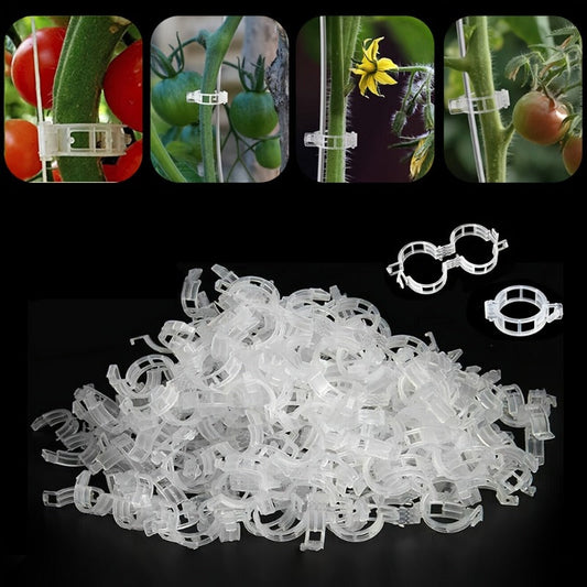 Tomato Clips, Plastic Trellis Clips