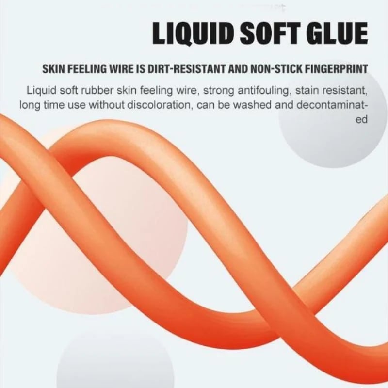 📱LAST DAY 40% OFF⚡180° rotating fast charging cable with light