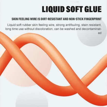 📱LAST DAY 40% OFF⚡180° rotating fast charging cable with light