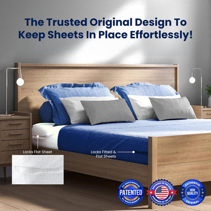 💖Last Day 49% OFF💖Sheet Holders - Secure Bed Sheets Firmly in Place - 4 Pack