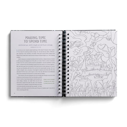 ➕️Be Still & Know: Devotional Coloring Book for mindfulness and creativity