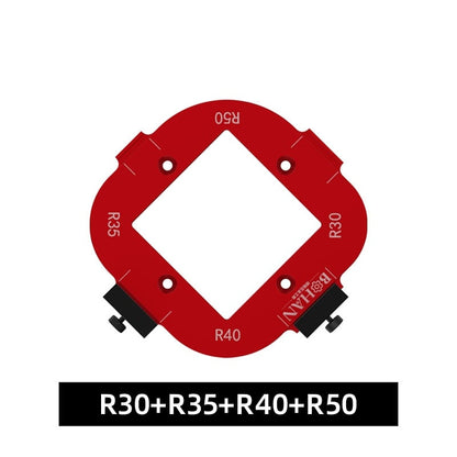 Woodworking Round Corner Radius Templates