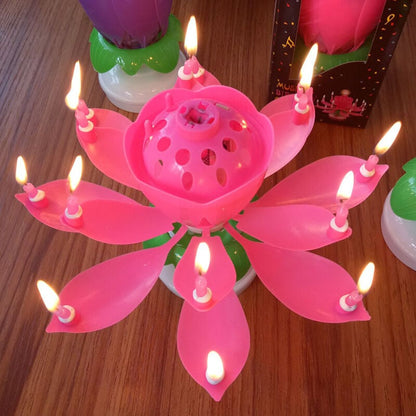 🎂Magic Flower Birthday Candle