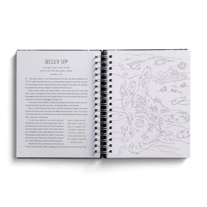 ➕️Be Still & Know: Devotional Coloring Book for mindfulness and creativity