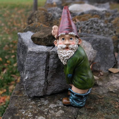 ✨Hot Sale 50% Off-Naughty Garden Gnome Funny Statue
