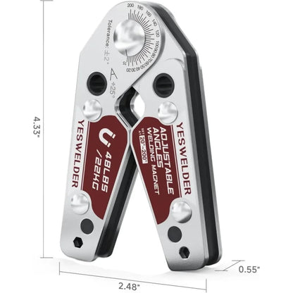 YESWELDER Adjustable Angle Welding Magnet
