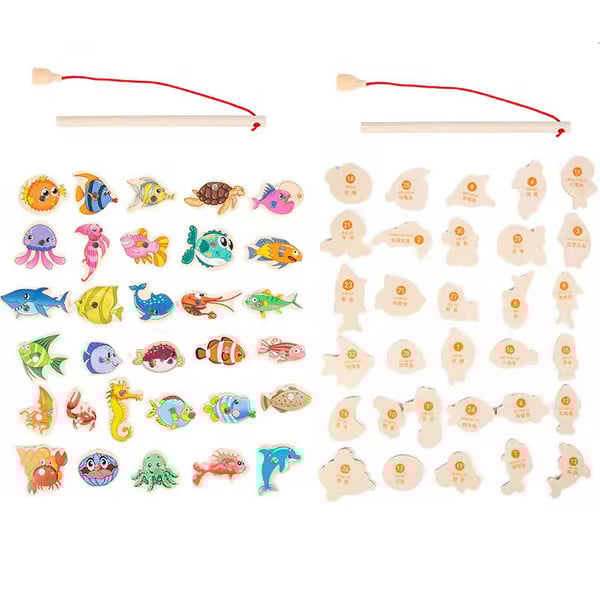 Montessori fishing game
