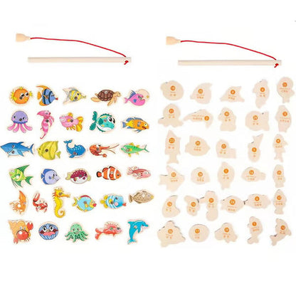 Montessori fishing game