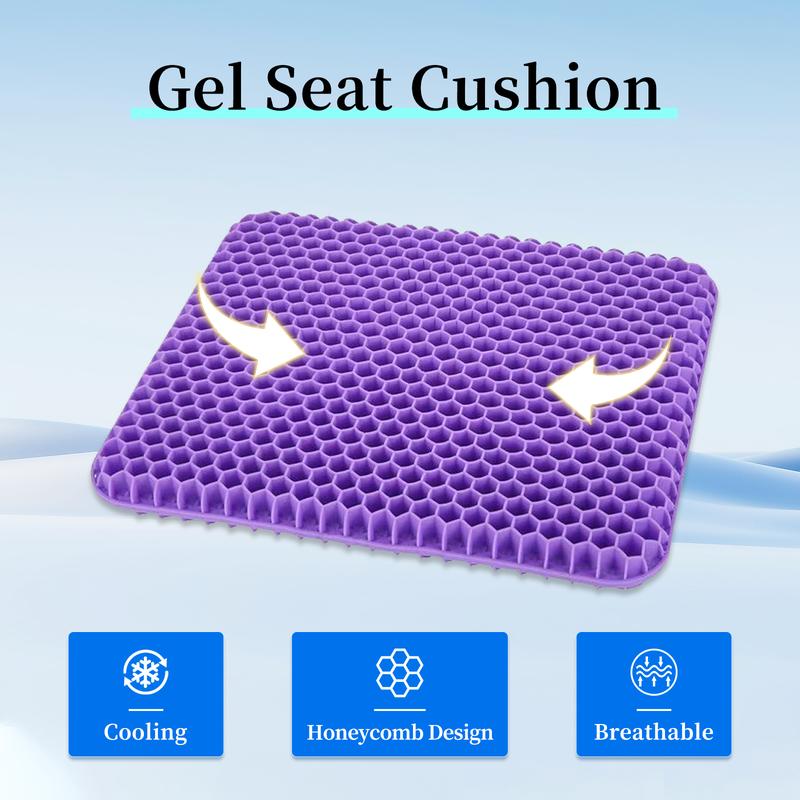 🔥Last Day Discount 49% Off -Honeycomb Gel Seat Cushion – All-day Comfort while Working -