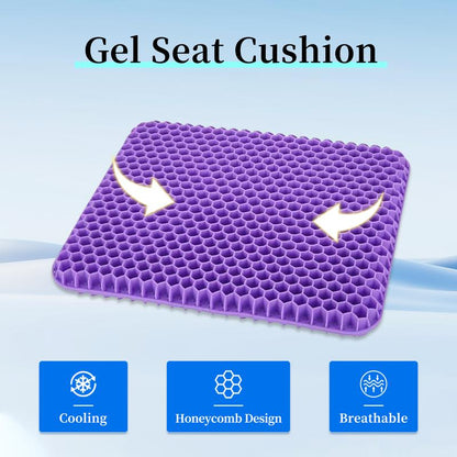 🔥Last Day Discount 49% Off -Honeycomb Gel Seat Cushion – All-day Comfort while Working -