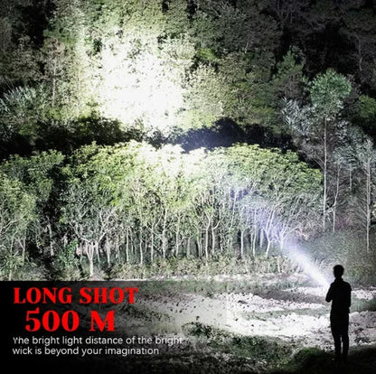 ⏰Promotion 48% OFF - Rechargeable Handheld Spotlight Flashlight 90000 High Lumens