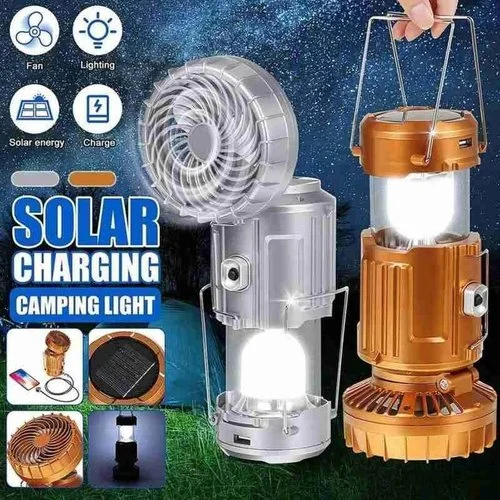 🔥 Summer Hot Sale 🔥Portable LED Camping Lantern With Fan❤️Buy 2 Get Extra 15% OFF